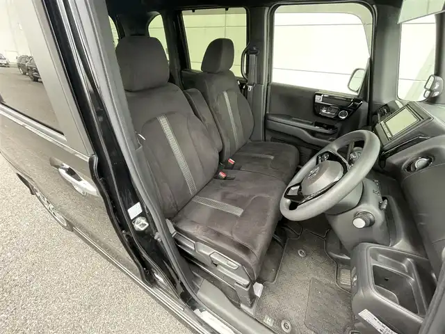 ホンダ Ｎ ＢＯＸ カスタム L 千葉県 2021(令3)年 5.2万km クリスタルブラックパール 社外ナビ/　(CD DVD TV BT iPod)/レーダークルーズコントロール/片側電動スライドドア/バックカメラ/14インチアルミホイール/コーナーセンサー/純正LEDヘッドライト/オートライト/衝突軽減ブレーキ/レーンキープアシスト/プッシュスタート/リアサンシェード/スマートキー/スペアキー×1/保証書　取扱説明書