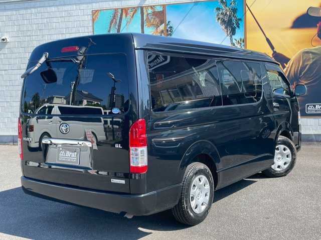 トヨタ ハイエース 宮崎県 2019(令1)年 7.8万km 黒 カロッツェリアメモリーナビ　/シートカバー　/社外フリップダウンモニター　/社外フロント・左フロントカメラ/ＥＴＣ　/片側パワースライド　/オートハイビーム　/ドアバイザー　/社外フロアマット