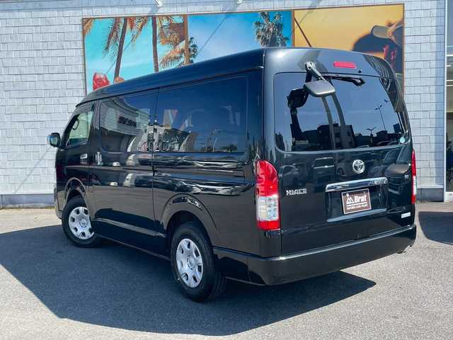 トヨタ ハイエース 宮崎県 2019(令1)年 7.8万km 黒 カロッツェリアメモリーナビ　/シートカバー　/社外フリップダウンモニター　/社外フロント・左フロントカメラ/ＥＴＣ　/片側パワースライド　/オートハイビーム　/ドアバイザー　/社外フロアマット