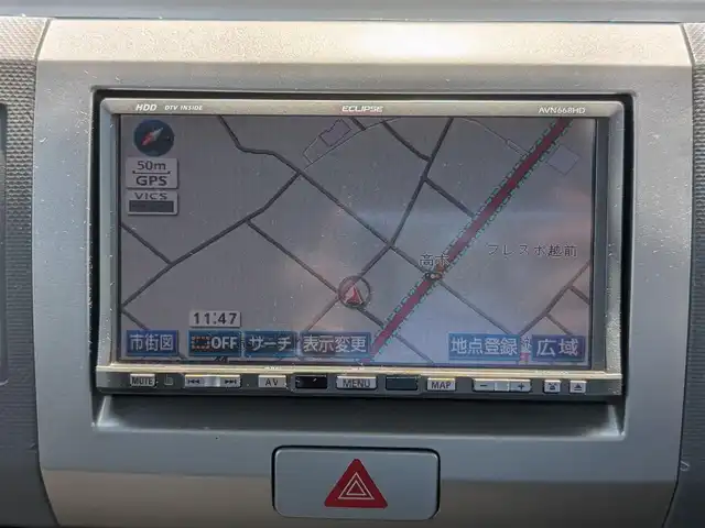 スズキ ワゴンＲ FX－S LTD 福井県 2006(平18)年 8.7万km ブルーイッシュブラックパール3 盗難防止装置/イクリプス7インチHDDナビ/フルセグテレビ/純正フロアマット/ダブルエアバッグ/リモコンキー/保証書・取説