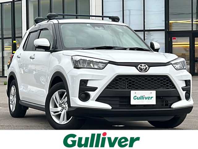 トヨタ ライズ G 道南・函館 2022(令4)年 1万km シャイニングホワイトパール ・ディスプレイオーディオ/・フルセグＴＶ/・夏冬タイヤ/・純正エンジンスターター/・ドライブレコーダー/・バックカメラ/・コーナーセンサー/・オートハイビーム/・衝突軽減ブレーキ/・シートヒーター/・純正フロアマット/・LEDヘッドライト/・ワンオーナー/・スペアキー/・スマートキー