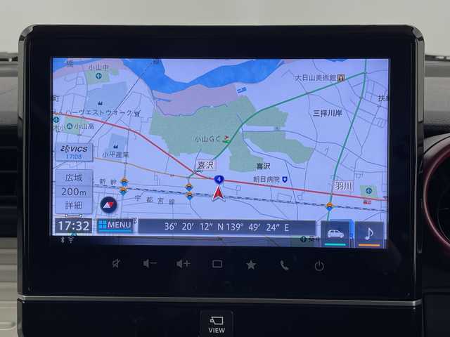 スズキ スペーシア HYBRID X 栃木県 2023(令5)年 2.7万km ブルーイッシュブラックパール3 純正ナビ/（CD/フルセグTV/Bluetooth/USB）/全方位カメラ　/禁煙車　/デュアルブレーキサポート　/スズキコネクト対応通信器装着車　/コーナーセンサー　/ＥＴＣ　/前方ドラレコ　/両側パワースライドドア　/運転席シートヒーター　/オートライト/ＬＥＤヘッドライト/スマートキー/プッシュスタート/アイドリングストップ/ステアリングスイッチ/ウインカーミラー/純正フロアマット/アップグレードパッケージ装着車/全方位モニター用カメラパッケージ装着車/スズキコネクト対応通信機器装着車/デュアルカメラブレーキサポート/レーン逸脱警告システム/メーカー９インチナビ・フルセグ/両側パワースライドドア/クルーズコントロール/ステアリングスイッチ/ドライブレコーダー/クリアランスソナー/シートヒーター/ETC/スマートキー/プッシュスタート/アイドリングストップ