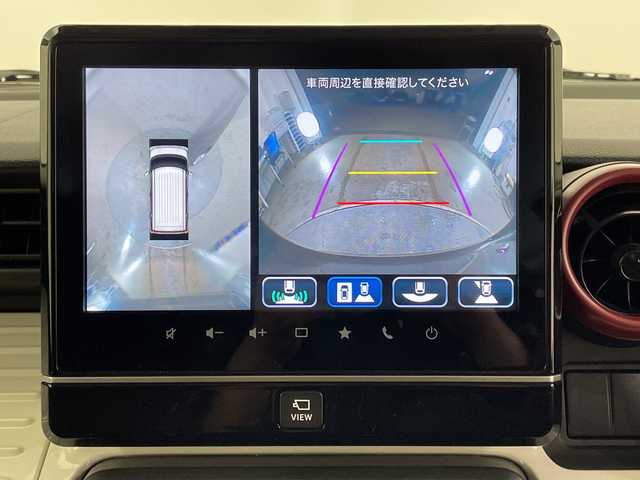 スズキ スペーシア HYBRID X 栃木県 2023(令5)年 2.7万km ブルーイッシュブラックパール3 純正ナビ/（CD/フルセグTV/Bluetooth/USB）/全方位カメラ　/禁煙車　/デュアルブレーキサポート　/スズキコネクト対応通信器装着車　/コーナーセンサー　/ＥＴＣ　/前方ドラレコ　/両側パワースライドドア　/運転席シートヒーター　/オートライト/ＬＥＤヘッドライト/スマートキー/プッシュスタート/アイドリングストップ/ステアリングスイッチ/ウインカーミラー/純正フロアマット/アップグレードパッケージ装着車/全方位モニター用カメラパッケージ装着車/スズキコネクト対応通信機器装着車/デュアルカメラブレーキサポート/レーン逸脱警告システム/メーカー９インチナビ・フルセグ/両側パワースライドドア/クルーズコントロール/ステアリングスイッチ/ドライブレコーダー/クリアランスソナー/シートヒーター/ETC/スマートキー/プッシュスタート/アイドリングストップ
