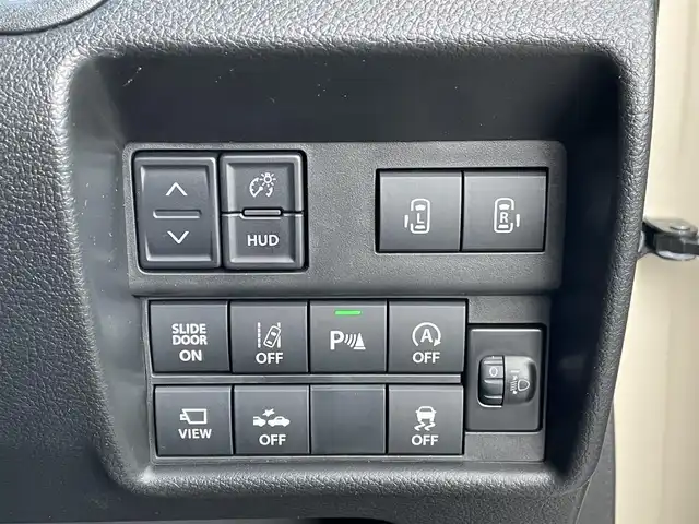 スズキ ソリオ バンディット HV MV 東京都 2025(令7)年 0.3万km キャラバンアイボリーPM ワンオーナー　/純正９型メモリナビ＆フルセグ /・BluetoothAudio/USB/・AppleCarPlay/AndroidAuto/アラウンドビューモニター /両側パワーうスライドドア/純正LEDヘッドライト/ヘッドアップディスプレィ /ブラインドスポットモニター/デュアルセンサーブレーキサポート /LEDヘッドライト /前席シートヒーター/レーンキープアシスト /360°ドライブレコーダー/純正フロアマット/I-STOP/横滑り防止/スマートキー/プッシュエンジンスタート/保証書＆取説