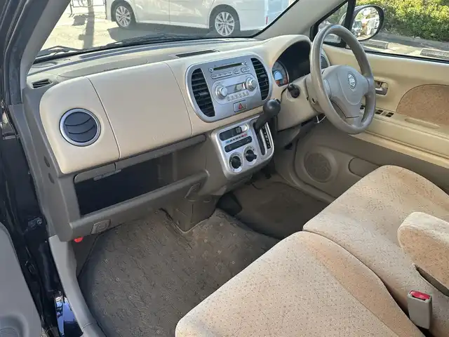 日産 モコ S 東京都 2010(平22)年 9.6万km ミステリアスバイオレットパール CDプレーヤー/純正フロアマット/リモコンキー/電格ミラー/ABS/パワーウィンドウ/パワーステアリング/Wエアバッグ/ハロゲンヘッドライト/保証書、取扱説明書