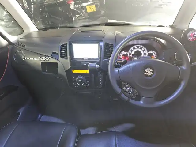 スズキ パレット ＳＷ XS 長崎県 2010(平22)年 5.4万km クリアベージュメタリック カロッツェリアナビ/フルセグTV/片側パワースライドドア/HIDヘッドランプ/オートライト/オートエアコン/ベンチシート/フルフラット/レザー調シートカバー付/社外14インチアルミホイール/スマートキー/プッシュエンジンスタート/禁煙車