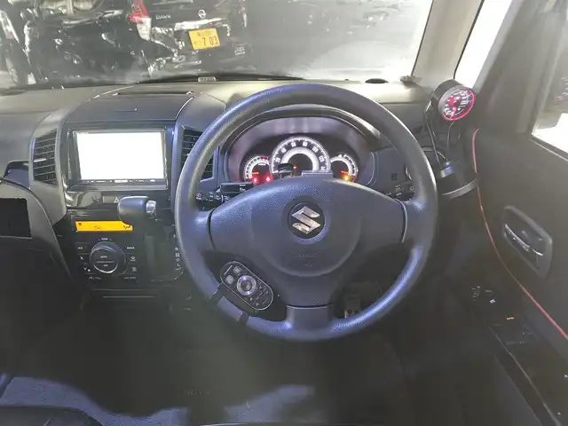 スズキ パレット ＳＷ XS 長崎県 2010(平22)年 5.4万km クリアベージュメタリック カロッツェリアナビ/フルセグTV/片側パワースライドドア/HIDヘッドランプ/オートライト/オートエアコン/ベンチシート/フルフラット/レザー調シートカバー付/社外14インチアルミホイール/スマートキー/プッシュエンジンスタート/禁煙車