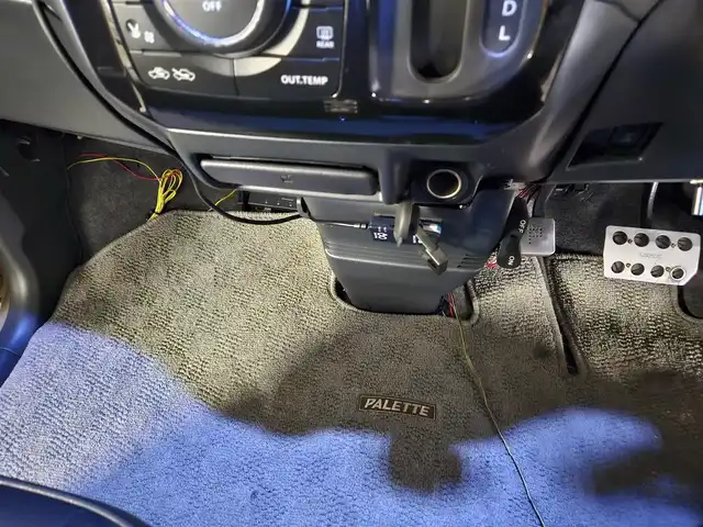 スズキ パレット ＳＷ XS 長崎県 2010(平22)年 5.4万km クリアベージュメタリック カロッツェリアナビ/フルセグTV/片側パワースライドドア/HIDヘッドランプ/オートライト/オートエアコン/ベンチシート/フルフラット/レザー調シートカバー付/社外14インチアルミホイール/スマートキー/プッシュエンジンスタート/禁煙車