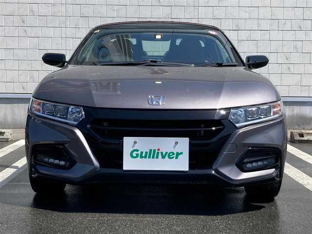 ホンダ Ｓ６６０ モデューロX 静岡県 2018(平30)年 5.6万km アドミラルグレーメタリック 純正オーディオ/専用本革巻きステアリング/ステアリングスイッチ/ステルスブラック塗装Modulo15インチアルミホイール/チタン製シフトノブ/スポーツブレーキパッド/Modulo専用フロアマット/ターボ/スマートキー＆プッシュスタート/ボルドーレッドロールトップ/黒赤スポーツレザーシート/クルーズコントロール/LEDオートヘッドライト/6速MT
