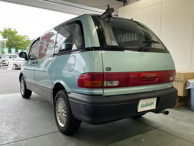 トヨタ エスティマ ルシーダ X 京都府 1993(平5)年 17.5万km ライトターコイズマイカM ・ETC/・純正フロアマット/・パワーウィンドウ