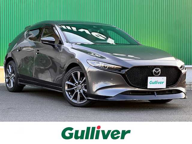 マツダ マツダ３ファストバック XD バーガンディセレクション 宮城県 2019(令1)年 7.9万km マシーングレープレミアムM 360度セーフティパッケージ/・360度ビューモニター/・ドライバーモニタリング/＝＝＝/スマートブレーキサポート/AT誤発進抑制制御/全車速追従機能付クルーズコントロール/クルージングトラフィックサポート/車線逸脱警報システム/レーンキープアシスト/前後即雹接近車両検知/ブラインドスポットモニタリング/パーキングセンサー/ドライバーアテンションアラート/ヘッドアップディスプレイ/マツダコネクト8.8インチディスプレイナビSDカード無/・CD/DVD/・Bluetooth/・HDMI/・フルセグTV/ビルトインETC/ドライブレコーダー/レザーシート/シートヒーター/ステアリングヒーター/メモリー機能付パワーシート/アダプティブLEDヘッドライト/オートライト/電動パーキングブレーキ/ブレーキホールド/スマートキー＆プッシュスタート/スペアキー2本/電動格納ミラー/純正18インチAW/フロアマット/ドアバイザー/W/サイド/カーテンエアバッグ