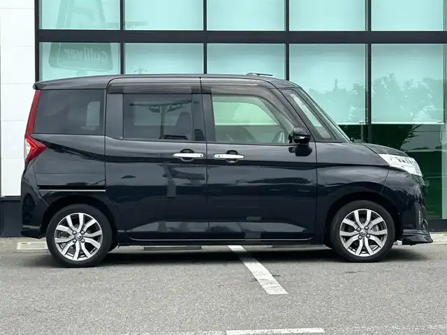 トヨタ ルーミー カスタムG－T 沖縄県 2020(令2)年 2.7万km ブラックマイカメタリック 純正ナビ/フルセグTV/バックカメラ/（BT/CD/DVD)/プリクラッシュセーフティー/クルーズコントロール/コーナーセンサー/横滑り防止装置/両側パワースライドドア/純正フロアマット/純正アルミホイール/アイドリングストップ/シートヒーター/革巻きステアリング/LEDヘッドライト/フォグランプ/オートライト/オートマチックハイビーム
