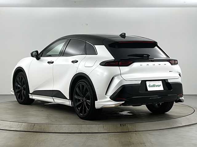 トヨタ クラウン スポーツ Z 愛知県 2024(令6)年 0.6万km パールⅡ モデリスタフルエアロ/ナビ、フルセグTV、AM、FM、/Apple Carplay、Android Auto/ビルトインETC2.0/デジタルインナーミラー/メモリーシート/デジタルインナーミラー/Fドライブレコーダー/置くだけ充電/アクセサリーコンセント/茶革シート/前席シートヒーター/前席シートベンチレーション/ハンズフリーパワーバックドア/パノラミックビューモニター/パーキングサポートブレーキ/トヨタチームメイト/・アドバンスドパーク/・アドバンスドドライブ/トヨタセーフティセンス/・プリクラッシュセーフティ/・緊急時操舵支援/・フロントクロストラフィックアラート/・レーンチェンジアシスト/・レーントレーシングアシスト/・レーダークルーズコントロール/・アダブティブハイビームシステム/・ロードサインアシスト/・ドライバー異常時対応システム/・プロアクティブドライビングシステム/・発進遅れ告知機能/ブラインドスポットモニター/AC100V