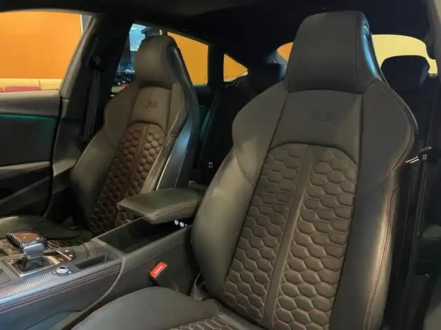 アウディ ＲＳ５ スポーツバック 道央・札幌 2019(令1)年 2.8万km ミトスブラックメタリック パノラマサンルーフ/アシスタンスパッケージ/　・パークアシスト/　・サラウンドビューカメラ/MSS Sportsダウンサス/MAXTON DESIGNエアロ/社外可変バルブ/純正メモリナビ/フルセグTV/USB/SD/Bluetooth/ナッパレザーシート/シートヒーター/Bang&Olufsenサラウンド/マトリクスLEDヘッドライト/パワーテールゲート/純正サス積込