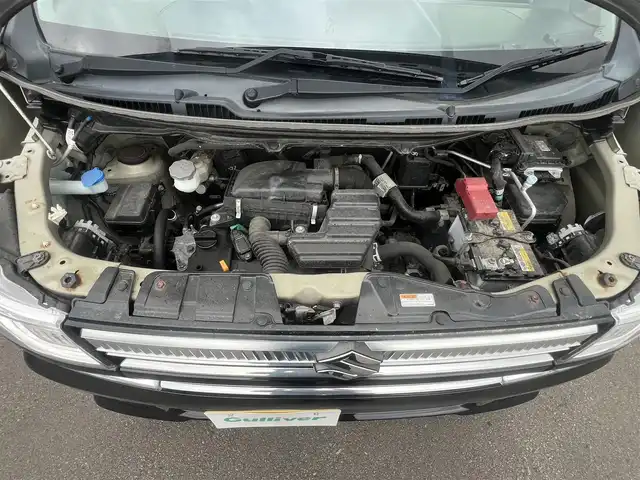スズキ ワゴンＲ HYBRID FZ リミテッド 秋田県 2019(平31)年 4.8万km ブルーイッシュブラックパール3 ４WD/衝突軽減システム/社外メモリナビ/フルセグ/スズキ純正１５インチアルミ（夏タイヤ装着）/スマートキー/アイドリングストップ/プッシュスタート/レーンキープアシスト/オートマチックハイビーム/前席シートヒーター/ステアリングスイッチ/社外フロアマット/純正ドアバイザー/オートライト/オートエアコン/横滑り防止/盗難防止装置/寒冷地仕様/電動格納ウィンカーミラー/キーレスエントリー/保証書/取扱説明書/記録簿/スペアキー1本有