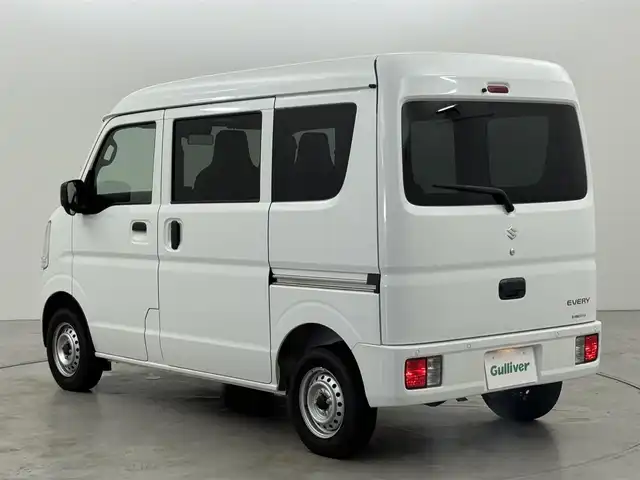 スズキ エブリイ PA リミテッド 福岡県 2024(令6)年 0.3万km スペリアホワイト 衝突軽減システム　/４ＷＤ　/パーキングソナー　/レーンアシスト　/アイドリングストップ　/横滑り防止装置　/オートライト　/ＡＢＳ　/フォグランプ　/パワーステアリング　/ＵＳＢ充電