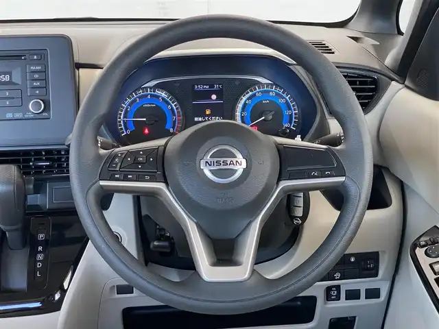 日産 ルークス X 岐阜県 2020(令2)年 5万km フローズンバニラパール ワンオーナー　/プロパイロット/ＣＤ／ＦＭ／ＡＭ　/アラウンドビューモニタ　/片側パワースライドドア　/純正フロアマット　/ドアバイザー　/社外14インチアルミホイール　/アイドリングストップ　/クリアランスソナー　/ブレーキホールド/保証書/取扱説明書