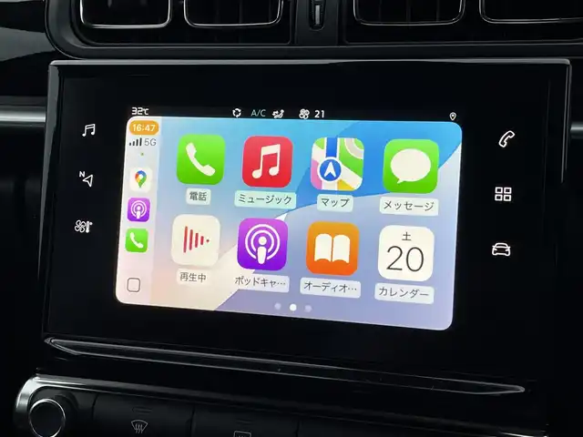 シトロエン Ｃ３ シャイン 三重県 2019(平31)年 5万km サーブル 純正ディスプレイオーディオ/バックカメラ/クルーズコントロール/ETC/ブラインドスポット/Bluetooth/AppleCarPlay/AndroidAuto/純正16インチアルミ