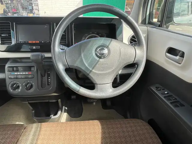 日産 モコ S 島根県 2013(平25)年 5.5万km アロマティックアクア 純正ナビ　/フルセグ　/Ｂｌｕｅｔｏｏｔｈ　/スマートキー　/プッシュスタート　/社外アルミホイール　/純正フロアマット　/アイドリングストップ　/スペアキー 1本