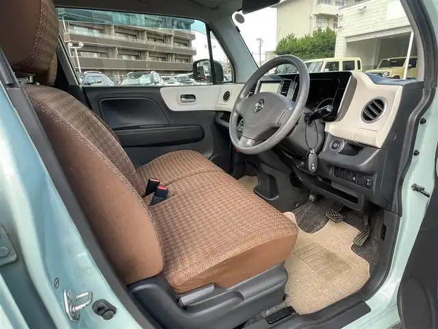 日産 モコ S 島根県 2013(平25)年 5.5万km アロマティックアクア 純正ナビ　/フルセグ　/Ｂｌｕｅｔｏｏｔｈ　/スマートキー　/プッシュスタート　/社外アルミホイール　/純正フロアマット　/アイドリングストップ　/スペアキー 1本
