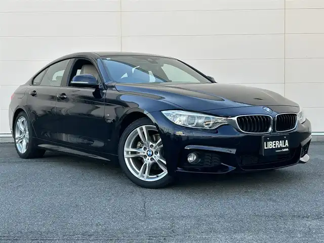 ＢＭＷ ４２０ｉ グランクーペ Mスポーツ 岡山県 2016(平28)年 3.1万km カーボンブラックM 純正iDrive/Rカメラ/ACC/衝突警告/LKA/BSA/BMWアシスタンス/SOSコール/Bluetooth/USB/ドライブモード/オートライト/レインセンサー/パワーテールゲート/レザーシート（アイボリー）/パワーシート/シートヒーター/ミラー一体型ETC/ドラレコ（F）/フォグライト/パドルシフト