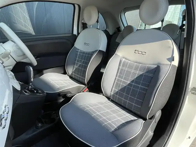 フィアット ５００ 1．2 ポップ 長野県 2018(平30)年 5.5万km 白 １オーナー/　後期型/　純正オーディオ/　ＡｐｐｌｅＣａｒＰｌａｙ/　ｂｌｕｅｔｏｏｔｈ/　ＵＳＢ/　アイドリングストップ/　キーレス/　禁煙車/　サイドエアバック/　保証書・取説・スペアキー