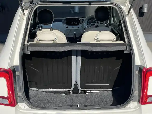 フィアット ５００ 1．2 ポップ 長野県 2018(平30)年 5.5万km 白 １オーナー/　後期型/　純正オーディオ/　ＡｐｐｌｅＣａｒＰｌａｙ/　ｂｌｕｅｔｏｏｔｈ/　ＵＳＢ/　アイドリングストップ/　キーレス/　禁煙車/　サイドエアバック/　保証書・取説・スペアキー