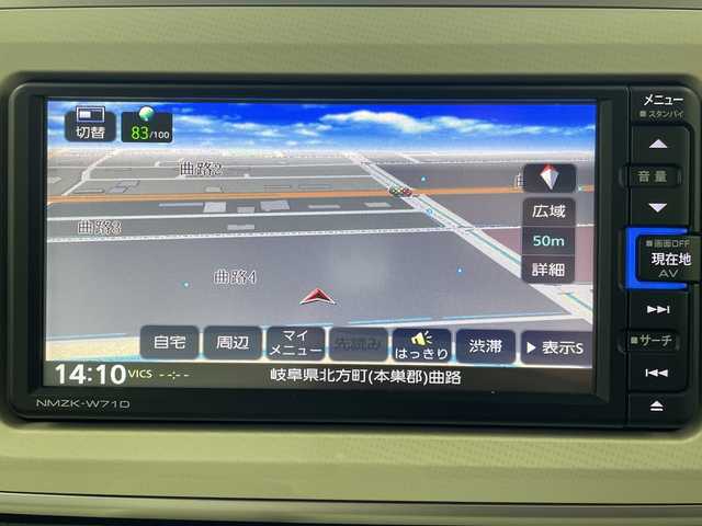 ダイハツ ムーヴ キャンバス X SA Ⅲ 岐阜県 2021(令3)年 1.6万km ファインミントメタリック 純正ナビ　/フルセグＴＶ　/両側パワースライドドア　/プッシュスタート　/レーンキープアシスト　/アイドリングストップ　/バックカメラ　/スマートキー　/衝突回避支援ブレーキ機能/衝突警報機能（対車両・対歩行者）/車線逸脱警報機能/誤発進抑制制御機能/先行車発進お知らせ機能/コーナーセンサー（前方・後方）/オートハイビーム/横滑り防止装置　/オートライト　/オートマチックハイビーム/ＥＴＣ/電格ミラー