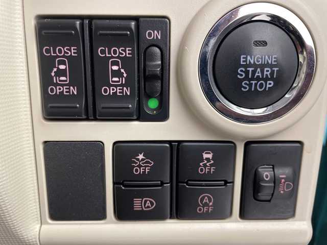 ダイハツ ムーヴ キャンバス X SA Ⅲ 岐阜県 2021(令3)年 1.6万km ファインミントメタリック 純正ナビ　/フルセグＴＶ　/両側パワースライドドア　/プッシュスタート　/レーンキープアシスト　/アイドリングストップ　/バックカメラ　/スマートキー　/衝突回避支援ブレーキ機能/衝突警報機能（対車両・対歩行者）/車線逸脱警報機能/誤発進抑制制御機能/先行車発進お知らせ機能/コーナーセンサー（前方・後方）/オートハイビーム/横滑り防止装置　/オートライト　/オートマチックハイビーム/ＥＴＣ/電格ミラー