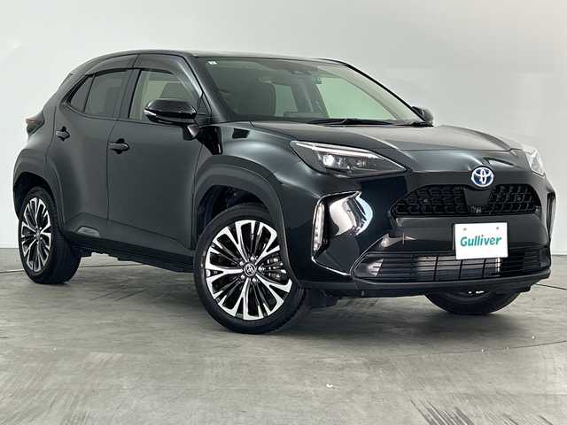 トヨタ ヤリスクロス ハイブリッド Z 三重県 2021(令3)年 1.5万km ブラックマイカ /禁煙車//純正ナビ/・フルセグ・Bluetooth・USB・AppleCarPlay・AndroidAuto//パノラミックビューモニター//トヨタセーフティセンス//プリクラッシュセーフティ//レーダークルーズコントロール//オートマチックハイビーム//レーントレーシングアシスト//前席シートヒーター//運転席パワーシート//前後クリアランスソナー//前後ドライブレコーダー//電子パーキング//ブレーキホールド//ビルトインETC2.0//革巻きステアリング//ステアリングスイッチ