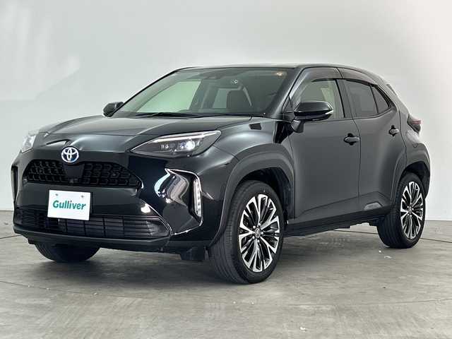 トヨタ ヤリスクロス ハイブリッド Z 三重県 2021(令3)年 1.5万km ブラックマイカ /禁煙車//純正ナビ/・フルセグ・Bluetooth・USB・AppleCarPlay・AndroidAuto//パノラミックビューモニター//トヨタセーフティセンス//プリクラッシュセーフティ//レーダークルーズコントロール//オートマチックハイビーム//レーントレーシングアシスト//前席シートヒーター//運転席パワーシート//前後クリアランスソナー//前後ドライブレコーダー//電子パーキング//ブレーキホールド//ビルトインETC2.0//革巻きステアリング//ステアリングスイッチ
