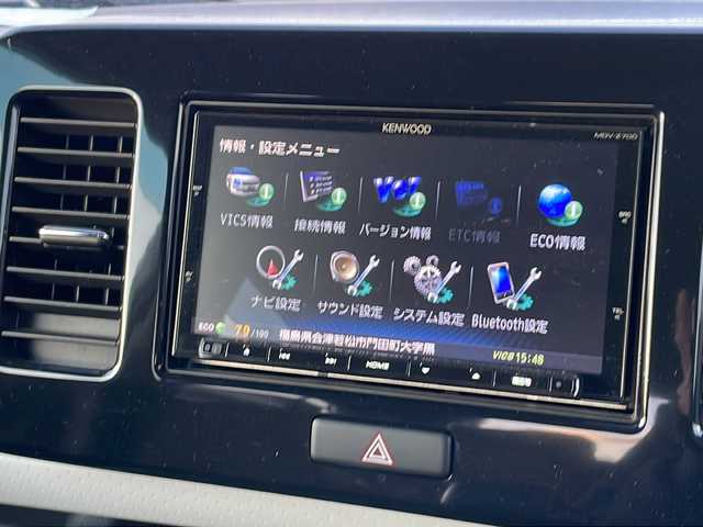 日産 モコ S FOUR 福島県 2012(平24)年 2.5万km アロマティックアクア 4WD ナビ フルセグTV　Bluetooth CD DVD再生　運転席シートヒーター ライトレベライザー リモコンキー 社外13インチアルミホイール ドアバイザー ベンチシート
