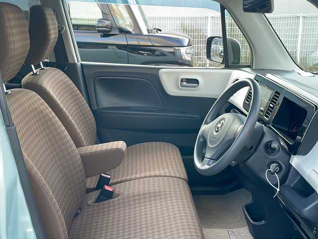 日産 モコ S FOUR 福島県 2012(平24)年 2.5万km アロマティックアクア 4WD ナビ フルセグTV　Bluetooth CD DVD再生　運転席シートヒーター ライトレベライザー リモコンキー 社外13インチアルミホイール ドアバイザー ベンチシート