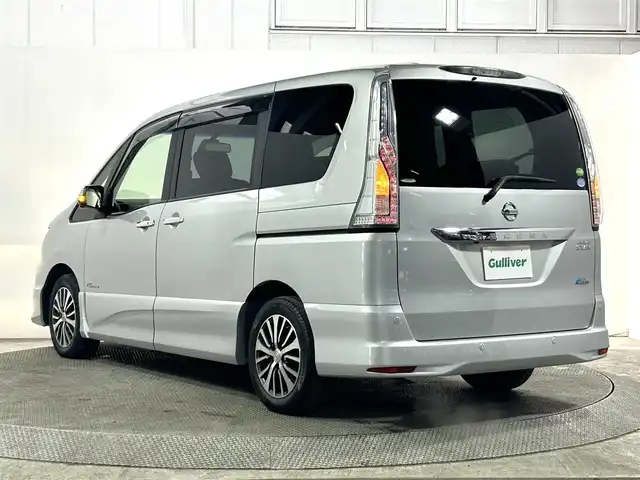 日産 セレナ ハイウェイS S HV Aセーフ 大阪府 2014(平26)年 6万km ブリリアントシルバー 純正ナビ(フルセグ/DVD再生/Bluetooth) 衝突軽減 両側パワースライドドア 全方位カメラ ETC クルコン クリアランスソナー レーンアシスト スマートキー Pスタート リアオートエアコン