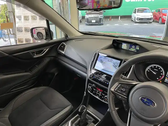 スバル フォレスター スポーツ 東京都 2023(令5)年 0.5万km Ｄグリーン ワンオーナー/純正8インチナビ/（NR-MZ300-BIN-F-5）/（CD/DVD/フルセグ/Bluetooth/AppleCarPlay/SD/USB）/バック&サイド&フロントカメラ/ハーフレザー/前後シートヒーター/パワーシート前席/・運転席メモリー機能付き/プリクラッシュセーフティ/レーダークルーズコントロール/BSM/LKA/SRVD/デジタルインナーミラー/スマートキー/プッシュスタート/オートライト/LEDライト/前後フォグランプ/ETC/純正ラバーマット/ドライブレコーダー/ISOFIX/パドルシフト/革巻きステアリング/ステアリングヒーター/パワーバックドア/ルーフレール/プライバシーガラス/スペアタイヤ/AVH/SRH/アイドリングストップ/電動格納ウィンカーミラー/ドアハンドルプロテクター/ルーフレール/スペアタイヤ/純正18インチアルミホイール/W+サイドSRS&ABS/横滑り防止装置/取扱説明書/新車時保証書/ディーラー記録簿/（R5.12/R6.12）