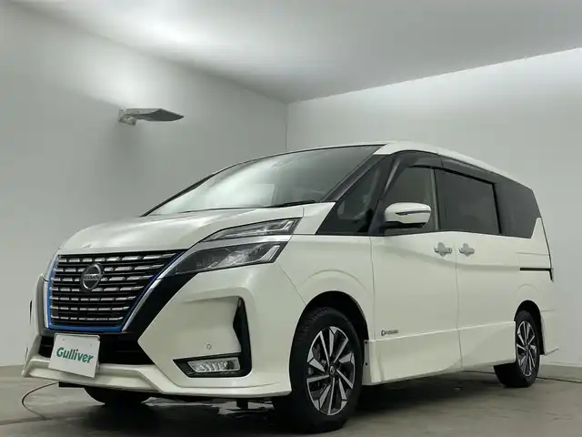 日産 セレナ e－パワー ハイウェイスター G 岡山県 2020(令2)年 3.8万km ブリリアントホワイトパール プロパイロット/１１インチフリップダウンモニター/純正１０インチナビ/（Bluetooth/フルセグTV/CD/DVD/Blu-ray）/合皮シート/エマージェンシーブレーキ/アラウンドビューモニター/デジタルインナーミラー/ビルトインＥＴＣ/ＬＥＤヘッドライト/オートハイビーム/ブラインドスポットモニター/ドライブレコーダー（前）/シートヒーター/ステアリングヒーター/オートホールド/両側パワースライドドア/取扱説明書