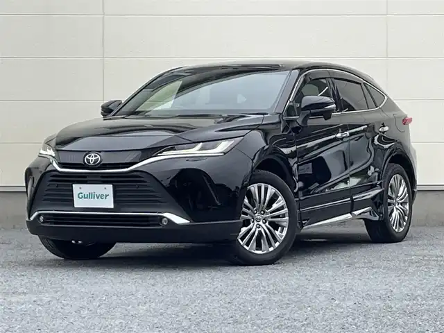 トヨタ ハリアー Z レザーパッケージ 茨城県 2022(令4)年 4.7万km ブラック 革巻きステアリング/調光パノラマルーフ/12インチメーカーナビ/JBLサウンド/バックカメラ/パワーバックドア/デジタルインナーミラー/LEDヘッドライト/ハーフレザーシート/メモリーパワーシート/シートヒーター/シートベンチレーション/トヨタセーフティセンス/レーダークルーズコントロール/モデリスタ製サイドエアロ/ヘッドアップディスプレイ/BSM/ワイヤレス充電器/寒冷地仕様
