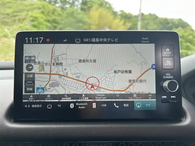ホンダ ＺＲ－Ｖ ハイブリッド e:HEV Z 福島県 2023(令5)年 1.3万km ワイン 登録時走行距離：12375KM/4WD/純正ナビ/(フルセグTV/BT/AM/FM/USB)/パワーアウトレット/プッシュスタート/ビルトインETC2.0/左右独立エアコン/シートヒーター/（D席/P席）/ステアリングヒーター/パワーシート/（D席/P席）/メモリーシート/レザーシート/ISOFIX/パドルシフト/追従クルコン/ステアリングスイッチ/パワーバックドア/電動格納ミラー/ウィンカーミラー/純正AW/コーナーセンサー/純正LEDヘッドライト/横滑り防止装置/オートライト/アラウンドビューモニター/自動防眩インナーミラー/ボタン式シフトレバー/走行モード切替/（スポーツ/コンフォート/スノウ）/ヒルディセントコントロール/カーテンシールドエアバック/（F/R）