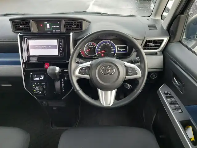 トヨタ ルーミー カスタムG 東京都 2020(令2)年 4.4万km ブラックマイカメタリック 純正ナビ/Bluetooth/オートマティックハイビーム/純正アルミホイール/両側パワースライドドア/バックカメラ/プッシュスタート/ETC/クルーズコントロール/スマートアシスト/衝突軽減ブレーキ/純正フロアマット/アイドリングストップ/取扱説明書/スペアキー