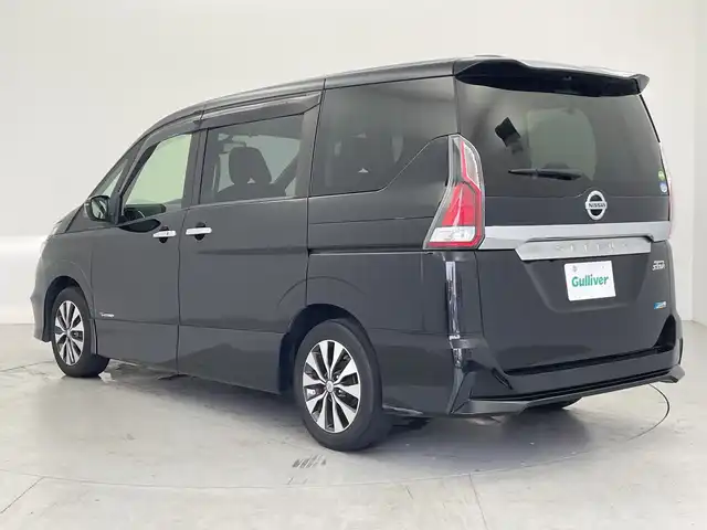 日産 セレナ ハイウェイスター 愛知県 2017(平29)年 3.8万km ダイヤモンドブラック 社外ナビ/・Bluetooth/・CD/DVD/・フルセグテレビ/・SD音楽録音/バックカメラ/両側パワースライドドア/衝突軽減ブレーキ/レーンキープアシスト/オートマチックハイビーム/クルーズコントロール/前後ドライブレコーダー/ETC/LEDヘッドライト