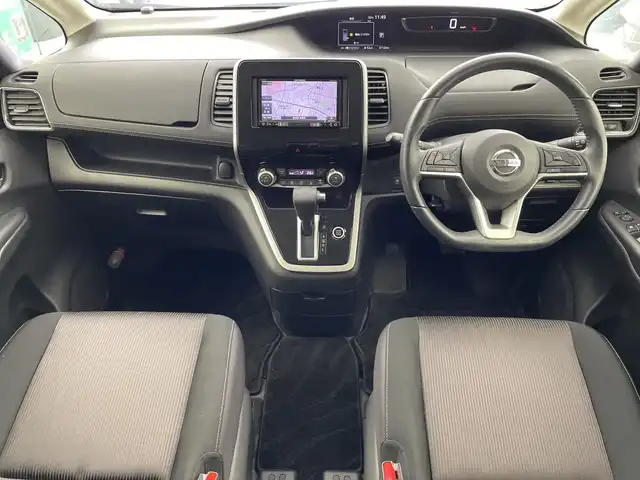 日産 セレナ ハイウェイスター 愛知県 2017(平29)年 3.8万km ダイヤモンドブラック 社外ナビ/・Bluetooth/・CD/DVD/・フルセグテレビ/・SD音楽録音/バックカメラ/両側パワースライドドア/衝突軽減ブレーキ/レーンキープアシスト/オートマチックハイビーム/クルーズコントロール/前後ドライブレコーダー/ETC/LEDヘッドライト