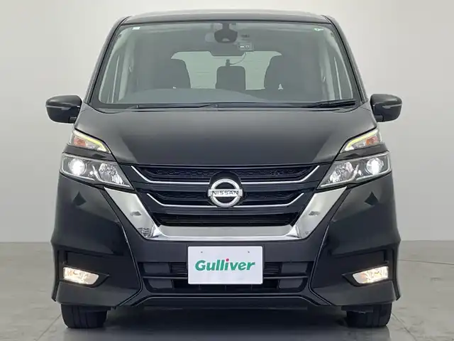 日産 セレナ ハイウェイスター 愛知県 2017(平29)年 3.8万km ダイヤモンドブラック 社外ナビ/・Bluetooth/・CD/DVD/・フルセグテレビ/・SD音楽録音/バックカメラ/両側パワースライドドア/衝突軽減ブレーキ/レーンキープアシスト/オートマチックハイビーム/クルーズコントロール/前後ドライブレコーダー/ETC/LEDヘッドライト