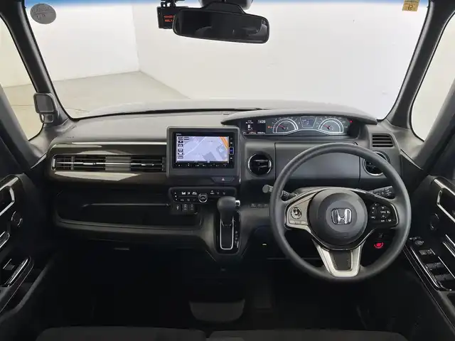 ホンダ Ｎ ＢＯＸ カスタム G L ホンダセンシング 富山県 2020(令2)年 2.1万km プレミアムベルベットパープル・パール ワンオーナー/純正ナビ（AM/FM/CD/DVD/USB/BT）/フルセグTV/バックカメラ/片側パワースライドドア/衝突被害軽減ブレーキ/アダプティブクルーズコントロール/レーンキープアシスト/オートマチックハイビーム/LEDヘッドライト/シーケンシャルターンランプ/ロードサインアシスト/コーナーセンサー/ハーフレザーシート/前席シートヒーター/ビルトインETC/ドライブレコーダー前後/純正14インチAW/スマートキー×２/プッシュスタート/アイドリングストップ/純正フロアマット/保証書/取扱説明書