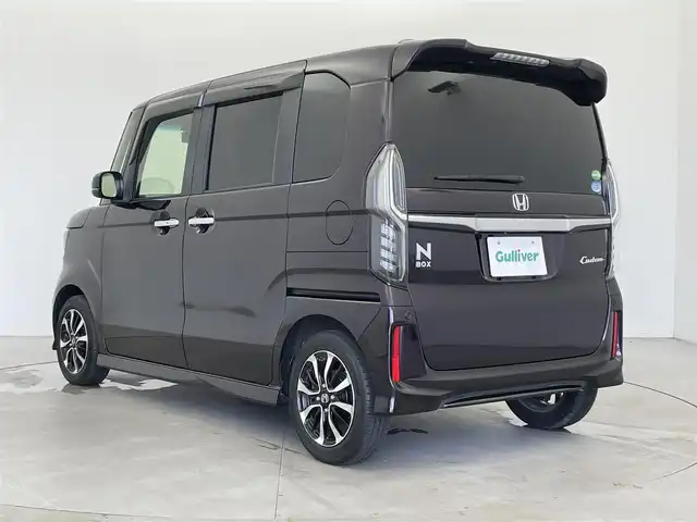 ホンダ Ｎ ＢＯＸ カスタム G L ホンダセンシング 富山県 2020(令2)年 2.1万km プレミアムベルベットパープル・パール ワンオーナー/純正ナビ（AM/FM/CD/DVD/USB/BT）/フルセグTV/バックカメラ/片側パワースライドドア/衝突被害軽減ブレーキ/アダプティブクルーズコントロール/レーンキープアシスト/オートマチックハイビーム/LEDヘッドライト/シーケンシャルターンランプ/ロードサインアシスト/コーナーセンサー/ハーフレザーシート/前席シートヒーター/ビルトインETC/ドライブレコーダー前後/純正14インチAW/スマートキー×２/プッシュスタート/アイドリングストップ/純正フロアマット/保証書/取扱説明書