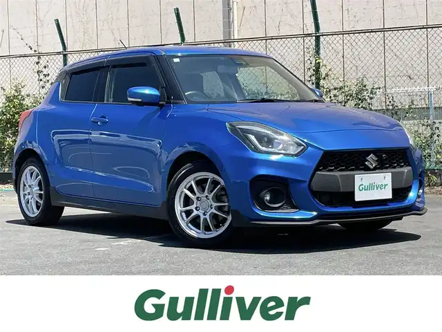 スズキ スイフト スポーツ 東京都 2018(平30)年 8.9万km スピーディーブルーM 純正8型ナビ/全方位モニター/デュアルカメラブレーキサポート/車線逸脱警報機能/アダプティブクルーズコントロール/シートヒーター/横滑り抑制機能/ステアリングスイッチ/スマートキー/ETC/LEDヘッド/パドルシフト