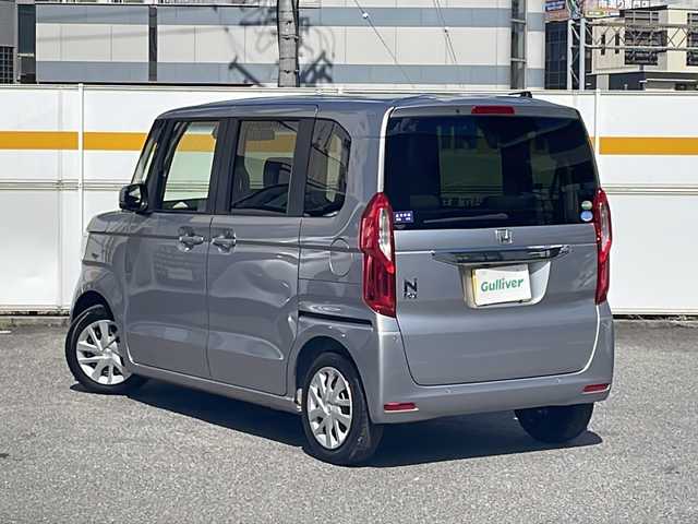 ホンダ Ｎ ＢＯＸ L 愛知県 2021(令3)年 0.8万km ルナシルバーM /禁煙//純正メモリナビ//AM/FM/USB/SD/BT//バックカメラ//ホンダセンシング//CMBS/ACC//先行車発進お知らせ//パーキングセンサー//路外逸脱抑制システム//レーンキープアシストシステム//標式認識//前後ドライブレコーダー//前席シートヒーター//片側パワースライドドア//シートバックテーブル//チップアップシート//サイドロールサンシェード//ビルトインETC//LEDオートライト//ウレタンステアリング//ステアリングスイッチ//１２V・USB電源//プッシュスタート//スマートキー//保証書//取説//ナビ取説//ディーラー記録簿