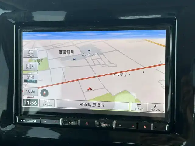 スズキ スペーシア カスタム HYBRID XS ターボ 滋賀県 2023(令5)年 1.5万km ピュアホワイトパール/ブラック2トーン carrozzeriaナビ/(Bluetooth/フルセグ/CD/DVD/AUX)/スズキセーフティーサポート/・アダプティブクルーズコントロール/・レーンキープアシスト/・標識認識/・衝突軽減ブレーキ/・先行車発進告知/・オートハイビーム/LEDオートライト/フォグ/ヘッドアップディスプレイ/ハーフレザーシート/シートヒーター/ステアリングヒーター/両側電動スライドドア/電動パーキング/ブレーキホールド/ETC/USB/パドルシフト/スペアキー