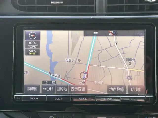 トヨタ アクア G ブラックソフトレザーセレ 東京都 2014(平26)年 8.7万km コバルトブルーメタリック (株)IDOMが運営する【じしゃロン昭島店】の自社ローン専用車両になります。こちらは現金またはオートローンご利用時の価格です。自社ローンご希望の方は別途その旨お申付け下さい/純正ナビ（ＴＶ・ＣＤ・ＳＤ）/Bluetooth/バックカメラ/純正AW/プッシュスタート/スマートキー/ウィンカーミラー/AUTOライト/LEDライト/ETC/電格ミラー/純正フロアマット