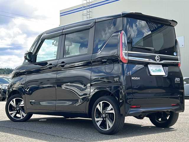 日産 ルークス HWS Gターボ プロパイロットED 秋田県 2020(令2)年 6.5万km ブラック 純正SDナビ/純正CD、DVD、BT、フルセグTV/両側パワースライドドア/純正ドライブレコーダー/前後コーナーセンサー/ETC/４WD