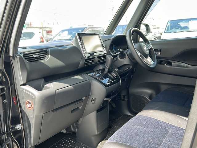 日産 ルークス HWS Gターボ プロパイロットED 秋田県 2020(令2)年 6.5万km ブラック 純正SDナビ/純正CD、DVD、BT、フルセグTV/両側パワースライドドア/純正ドライブレコーダー/前後コーナーセンサー/ETC/４WD